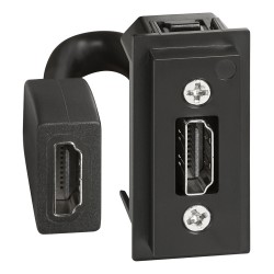 BTICINO LIVING NOW МЕХАНИЗЪМ РОЗЕТКА HDMI 1-МОД K4284P