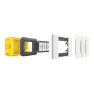BTICINO LIVING NOW МЕХАНИЗЪМ КЛЮЧ ЕДИНИЧЕН СХ.1 1-МОД. 10А K4001