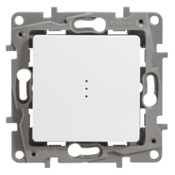 LEGRAND NILOE КЛЮЧ ДЕВИАТОР СХ.6 С ИНДИКАЦИЯ 10А БЯЛ 664510