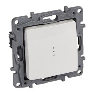 COMUTATOR LEGRAND NILOE BIPOLI PENTRU CAZAN INDICATOR LED 10A ALB 664518