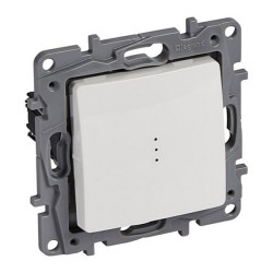 LEGRAND NILOE КЛЮЧ ДВУПОЛЮСЕН ЗА БОЙЛЕР LED ИНДИК.10А БЯЛ 664518