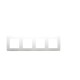 LEGRAND NILOE FRAME 4 WHITE 665004