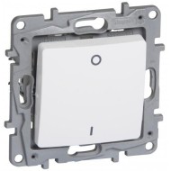 LEGRAND NILOE INTRERUPATOR BIPOLAR 10A ALB 764517