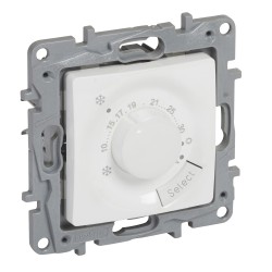 LEGRAND NILOE THERMOSTAT 7-30°C 230V max 8A WHITE 764587