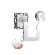 LEGRAND NILOE КОНТАКТ ШУКО 16А С ДЕТСКА ЗАЩИТА БЯЛ 764529